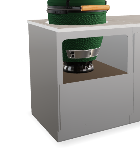 Kamado cabinet