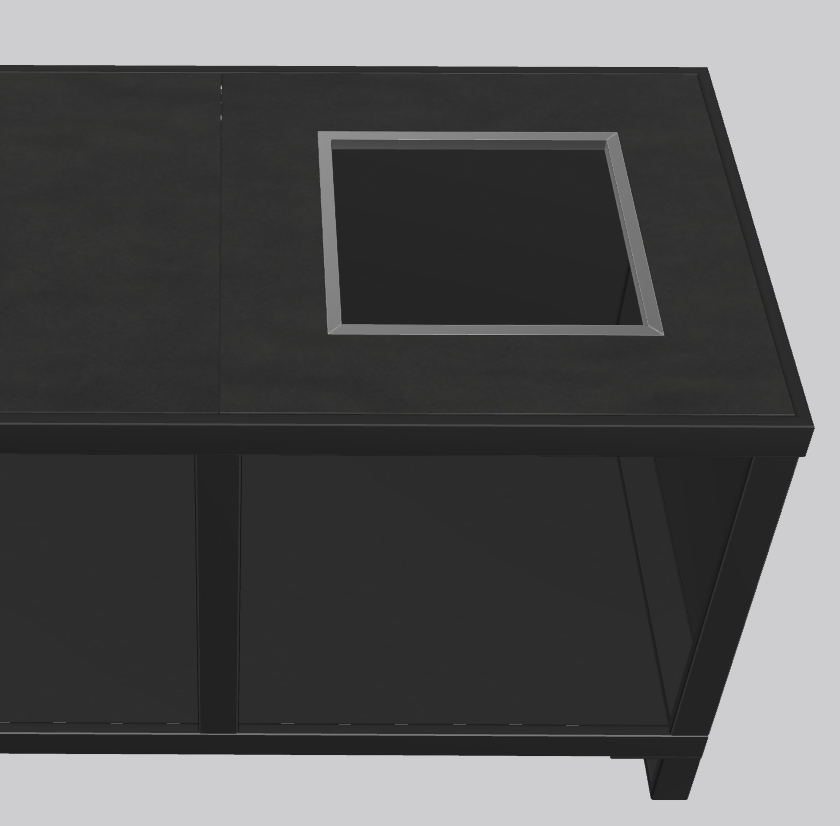 One-Q Eingangssystem Rechts Dekton