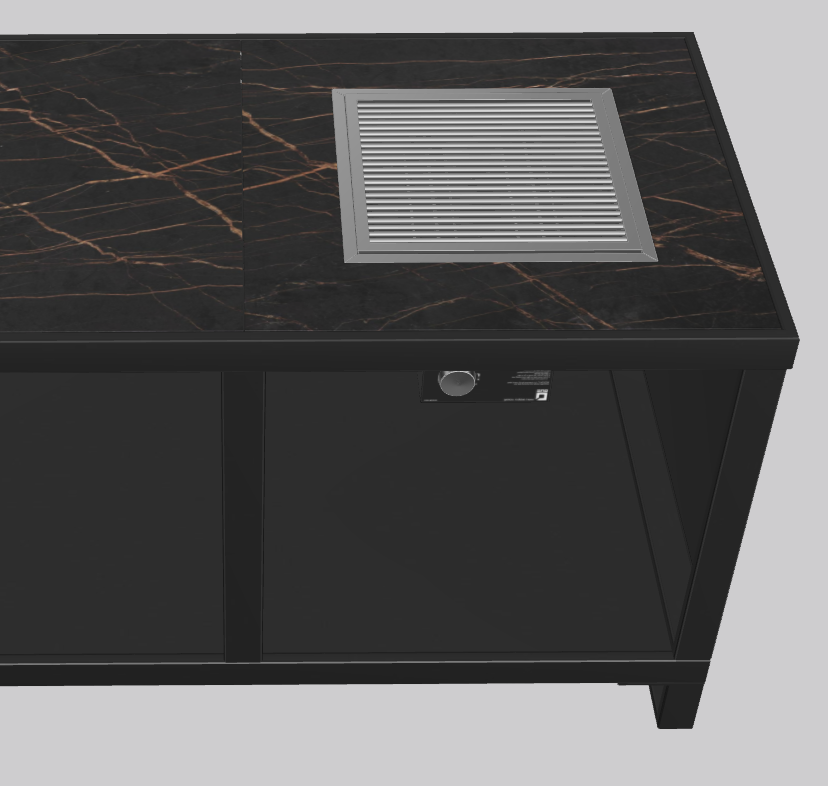 One-Q Eingangssystem Rechts Dekton