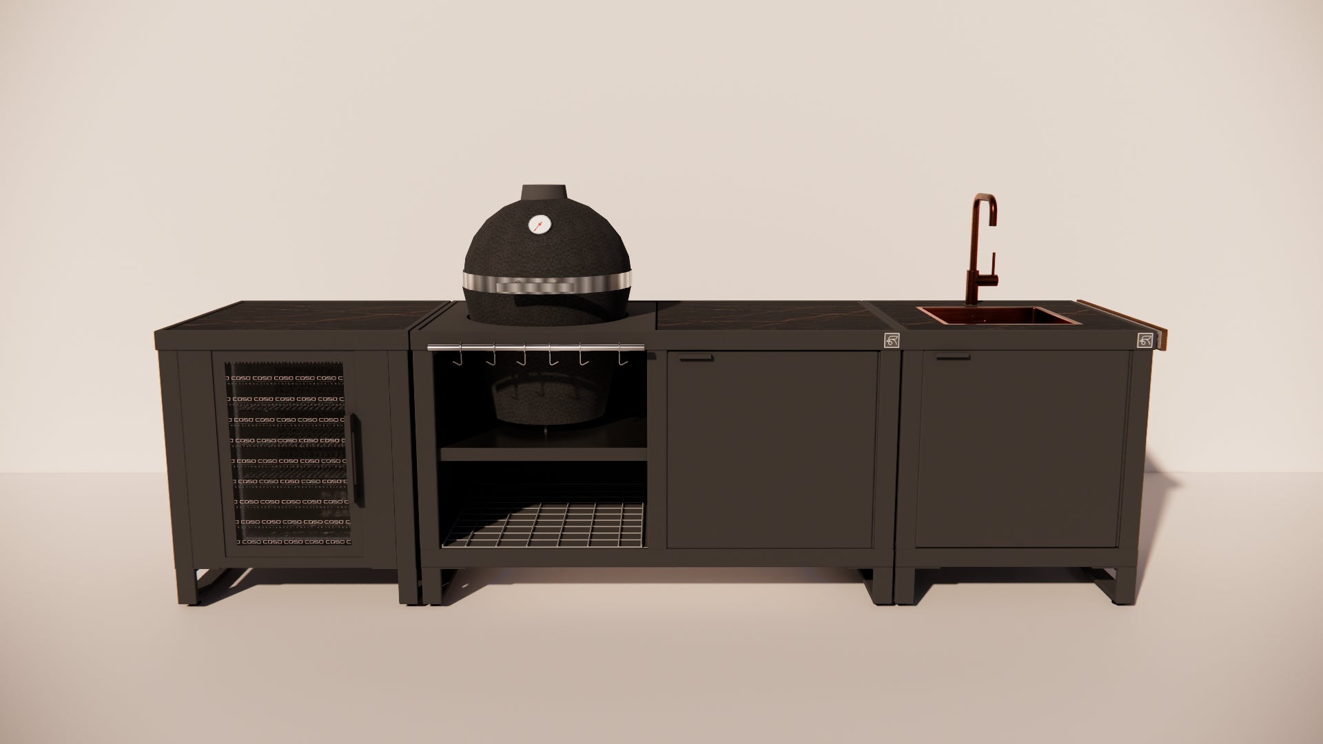 Kamado | Opstelling 3
