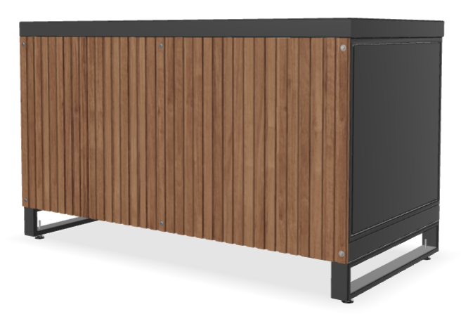 Rückwand Holz Fraké Duo (EU)