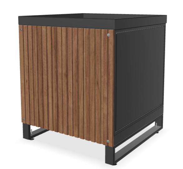 Rückwand Holz Fraké Single (B2B)