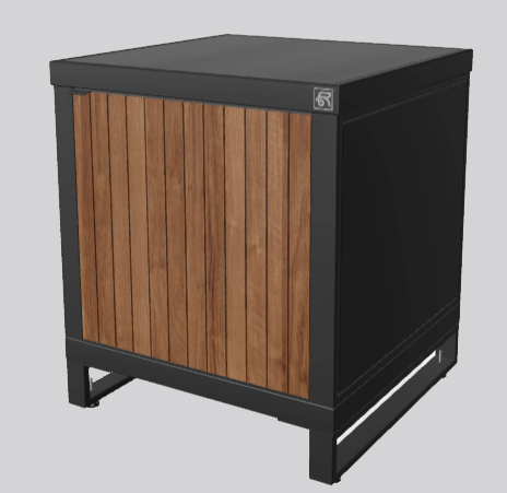 Einzeltür Holz (rechts)