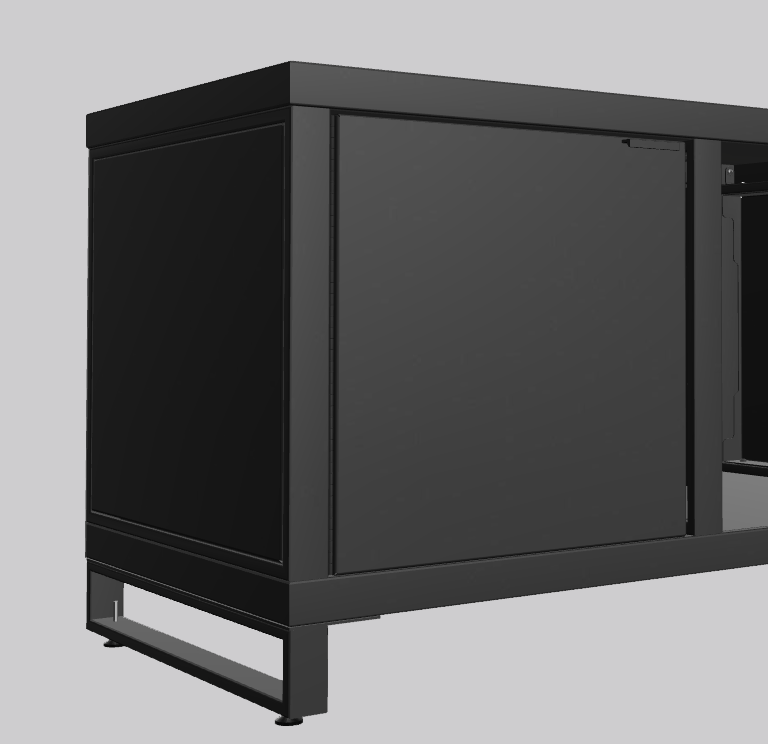 Duo Door Steel (links) (EU)