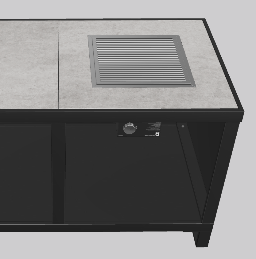One-Q Eingangssystem Rechts Dekton