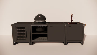 Kamado | Opstelling 3