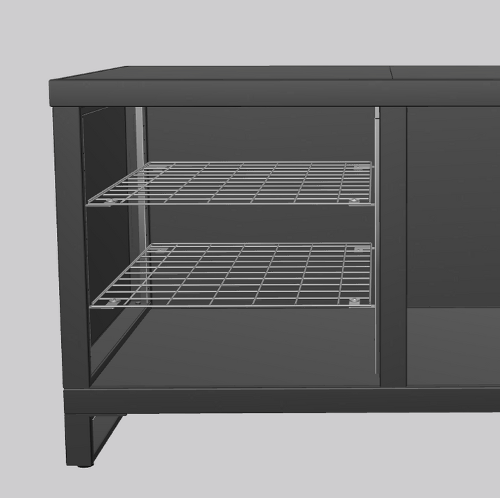 Etage-systeem RVS (NL)