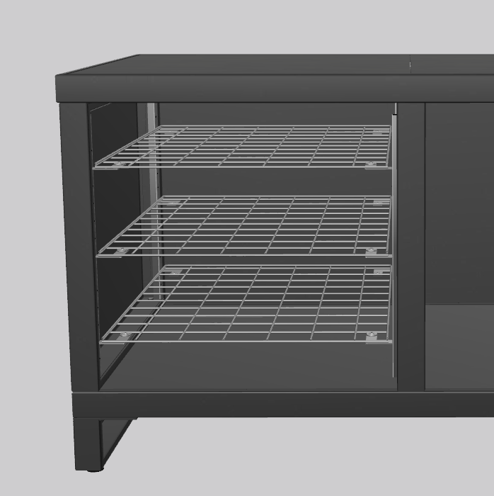 Etage-systeem RVS (NL)