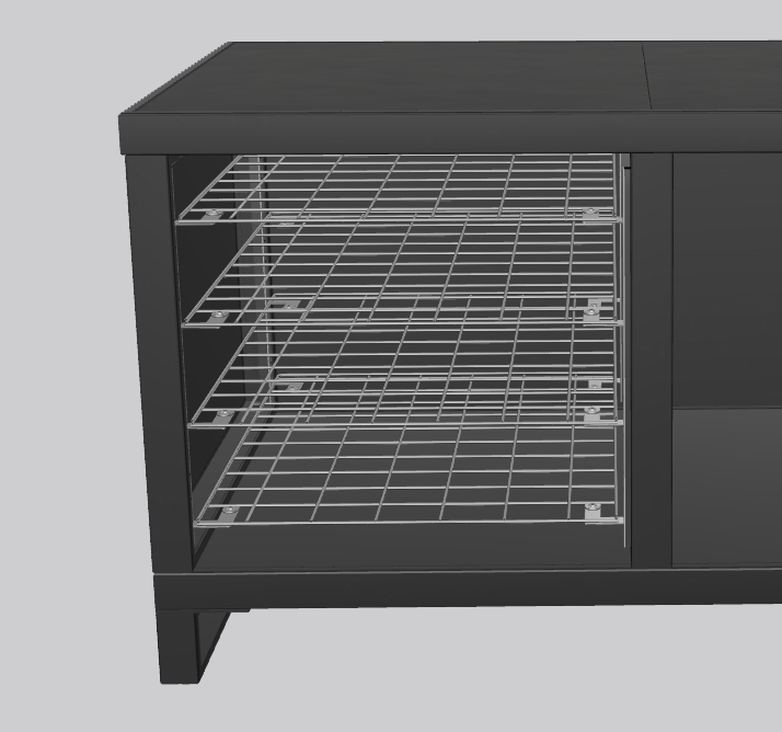 Etage-systeem RVS (NL)