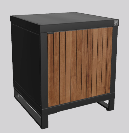 Single Deur Hout